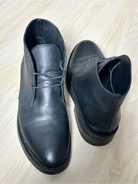 Thursday Boot Company Black Leather Chukka Boots